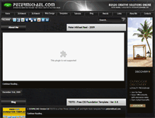 Tablet Screenshot of petermikhael.com
